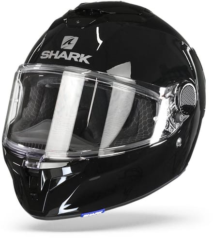 Shark Spartan GT Blank Bcl. Micr. Zwart Blk Integraalhelm - Maat XS - Helm