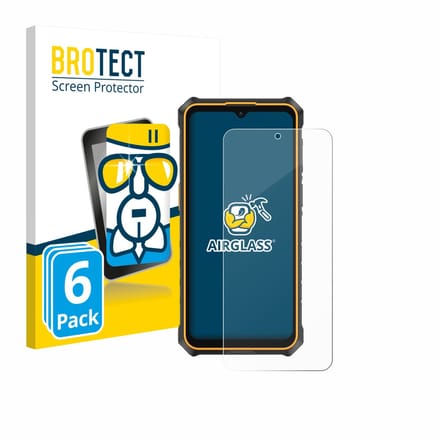 Screenprotector 6 Stuks voor Ulefone RugKing 3 Pro Beschermglas transparant