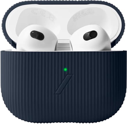 Native Union, Coque pour AirPods 3 Finition Rainurée Protection Antichoc, Blauw