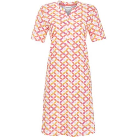 Ringella nachthemd grafisch roze - Roze - Maat - 38