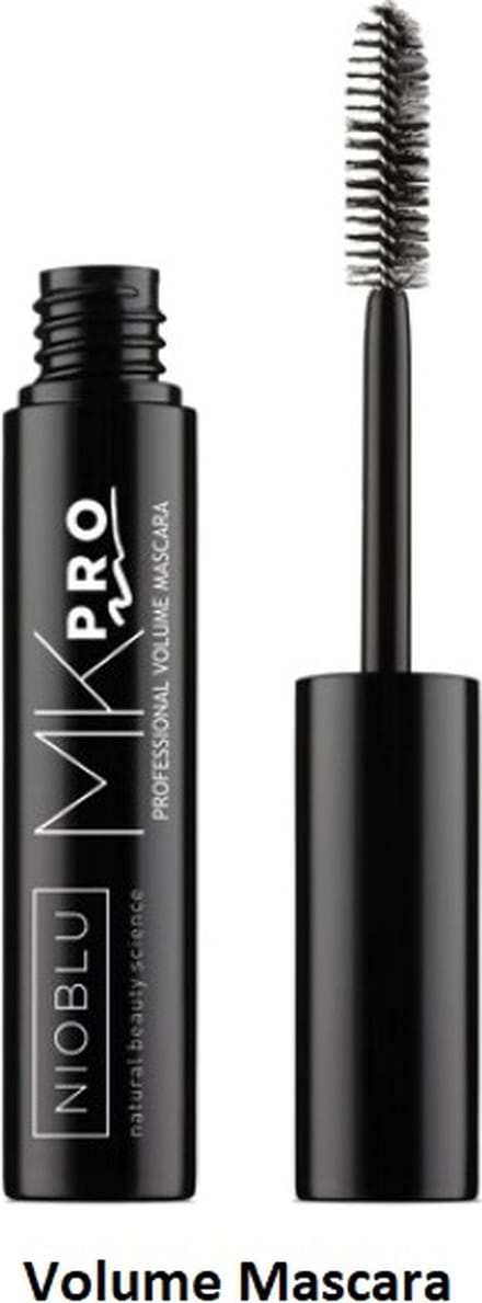 NioBlu-MK Pro- Volume-Mascara-Zwart