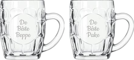 Gegraveerde Bierpul 55cl De Bêste Pake-De Bêste Beppe