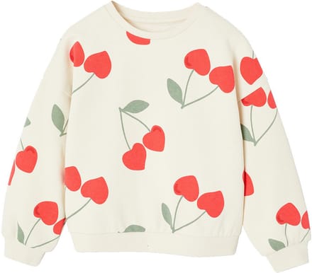 Vertbaudet Decoratieve meisjessweater met hartjes of stippen