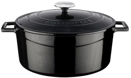 Lava Braadpan - 28 cm - 6.71 liter - Gietijzer - Zwart