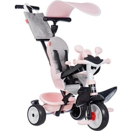 Smoby - Baby Driver - Driewieler - 3 in 1 evoluerende driewielen - Vanaf 10m.