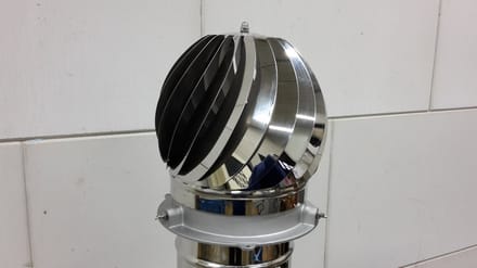 Colt Rotorvent Mini Roterende schoorsteenkap -roterende trekkap - RVS