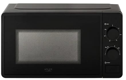 Allero Magnetron - Met Ovenfunctie - 20 Liter - 700W Vermogen - Zwart - Met Draaiplateau - 6 Vermogensstanden - LED Binnen