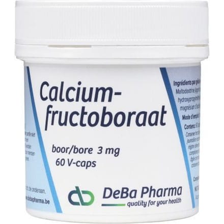 Deba Pharma Calciumfructoboraat 60 Capsules