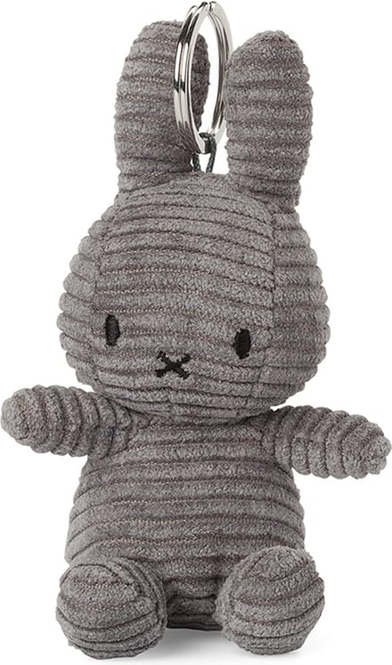 Nijntje Sleutelhanger Corduroy Grey ECO 10 cm