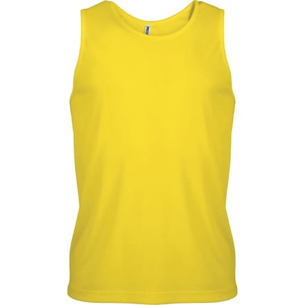 Herensporttop overhemd 'Proact' True Yellow - S