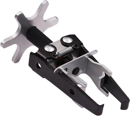 Klepveer Compressor - Motor Tool - Motor Reparatie - Robuust Staal - 15 cm - Zwart
