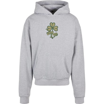 Mister Tee - Old Irish Mob Ultraheavy Oversize Hoodie/trui - S - Grijs
