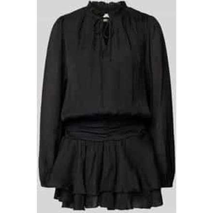 Cocktailjurk in Laagjeslook Model 'Bari'