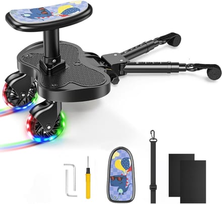 MKSS® Meerijdplankje met Zitje - Buggy Board - Universeel