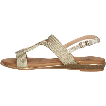 SUB55 Sandalen Plat Sandalen Plat - Taupe - Maat 37
