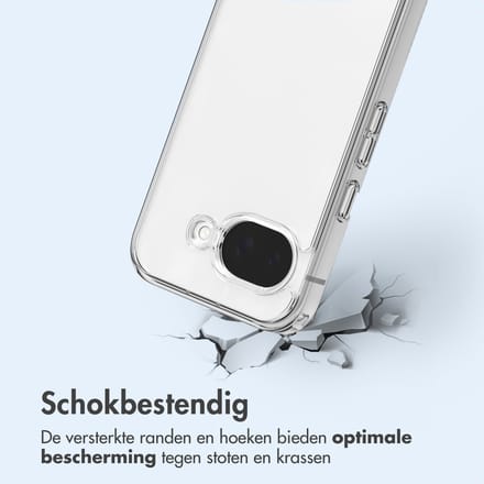 imoshion Hoesje - Geschikt voor Google Pixel 10a - Protective Backcover - Transparant
