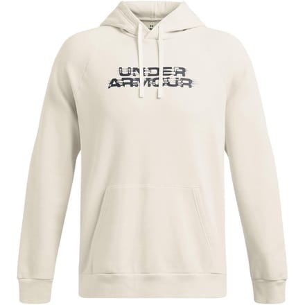 Under Armour Heren Rival Raglan-hoodie met trekkoord (Wit)