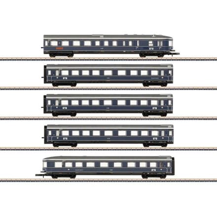 Märklin 087615 Z Wagenset Blue Enzian DB, MHI