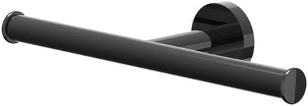IVY Toiletrolhouder Dubbel - Zwart Chroom PVD