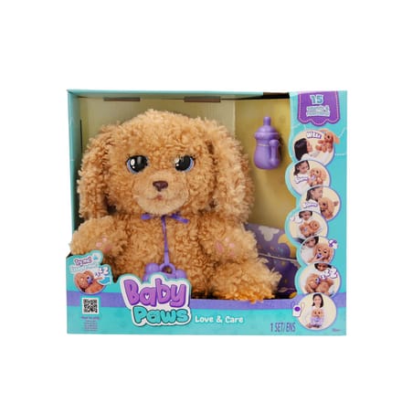 Baby Paws interactieve labradoodle Elektroniche knuffels Interactieve knuffels