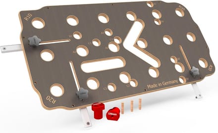 MFT Template 2.0 - Multifunctionele Mal voor Frezen en Frezen met 96mm Raster