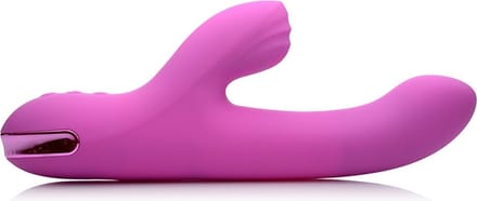 XR Brands - Silicone Pulsating and Vibrating Rabbit