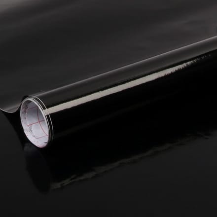 Plakplastic uni zwart 67,5cm