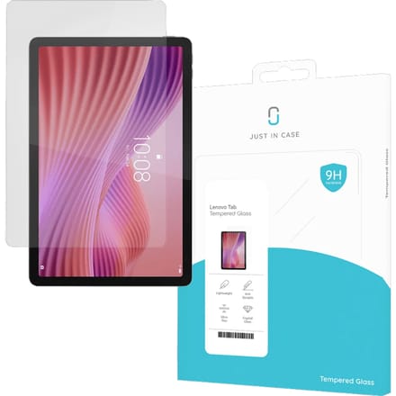 Just in Case screenprotector geschikt voor Lenovo Tab - Screenprotector Tablet Glas