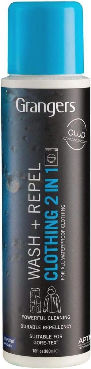 2-in-1 Was- en Impregneermiddel voor Functionele Kleding - 300 ml - Efficiënt Wassen en Impregneren