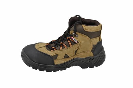 Awtools Merano - Werkschoenen - Hoog - Stalen Neus - Nubuck