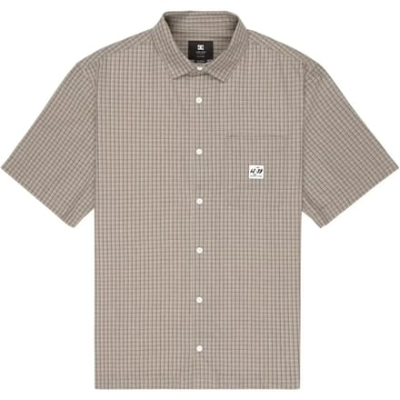 Dc Shoes Game On Overhemd Met Korte Mouwen Bruin S Man