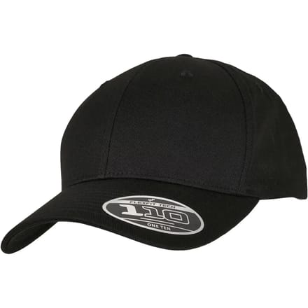 Urban Classics - Flexfit 110 Curved Visor Snapback Pet - Zwart