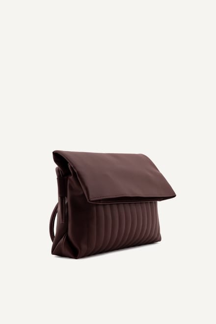 Monk and Anna - Kitarō Schoudertas Dames • Mahogany - Folded 30 x 6 x 19,3 cm