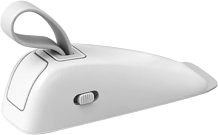 Deurstop Alarm - Deurwig Alarm - Extra Beveiliging - Dubbele Bescherming - 13L x 5.5W x 5.5H cm - Wit