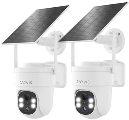 2K 3MP Bewakingscamera voor Buiten met 360° Zicht en Nachtzicht