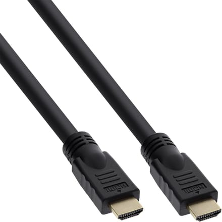 InLine Premium HDMI kabel versie 2.0 (4K 60Hz HDR) / zwart - 10 meter