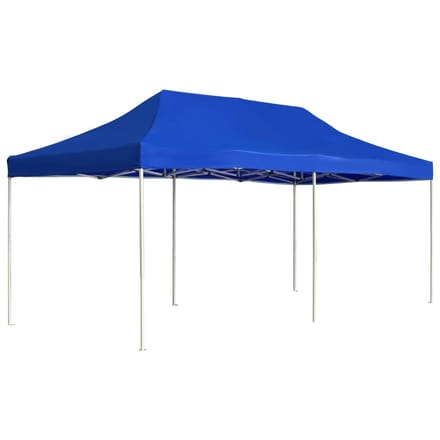 vidaXL - Partytent - professioneel - inklapbaar - 6x3 - m - aluminium - blauw