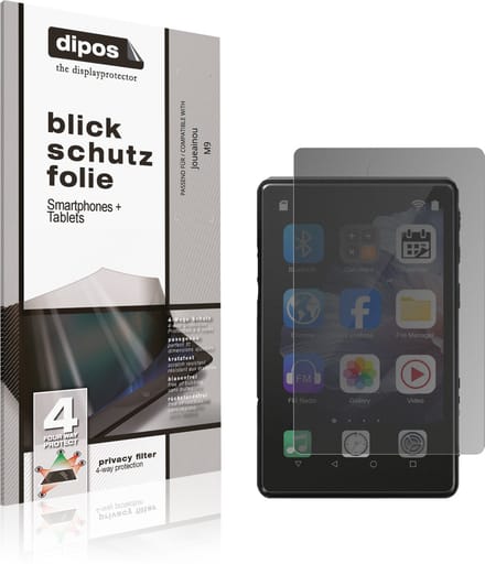 dipos – Matte Privacy Screenprotector geschikt voor Joueainou M9 | Anti-Spy Beschermfolie