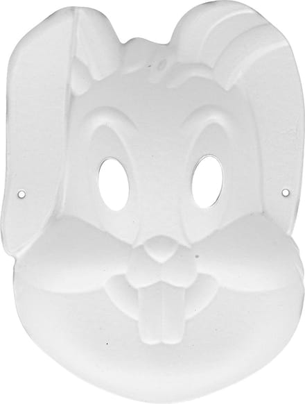 Konijn kartonnen masker 19,5x26 cm - Artemio