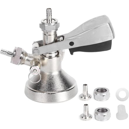 RVS G Type Fustkoppeling Bierdispenser Connector Dispenseerapparatuur voor Bierfust white