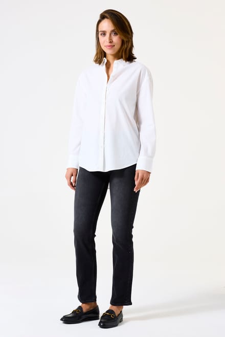 GARCIA Celia Dames Slim Fit Jeans Zwart