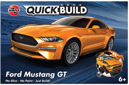 Airfix Modelbouwpakket Auto - J6036 QUICKBUILD Ford Mustang GT Car Plastic - Airfix - Modelbouw