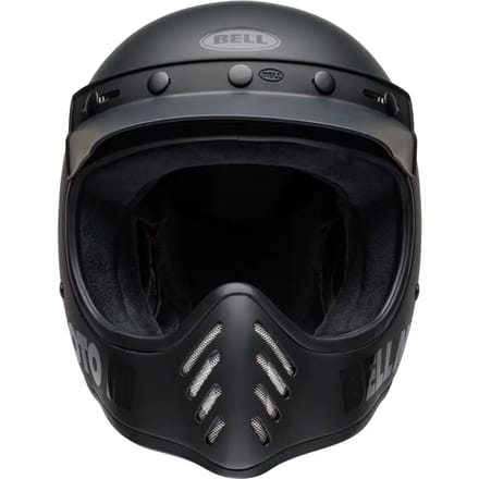 Bell Moto-3 Classic Solid Blackout Integraalhelm - Helm