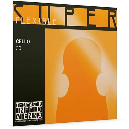 Thomastik Infeld TH-30 cello string C-4 4/4 medium, rope core, silver