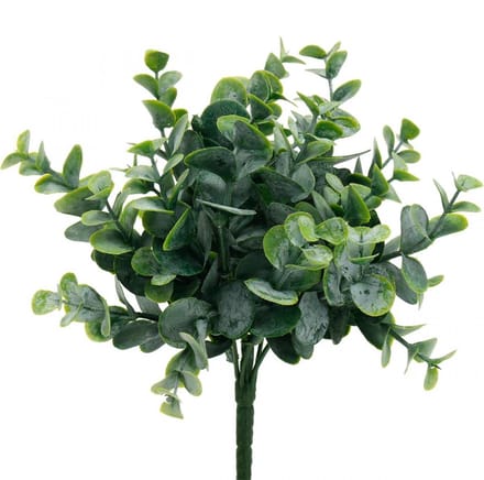 Kunst eucalyptus bruiloft decoratie eucalyptus takken groen H26cm