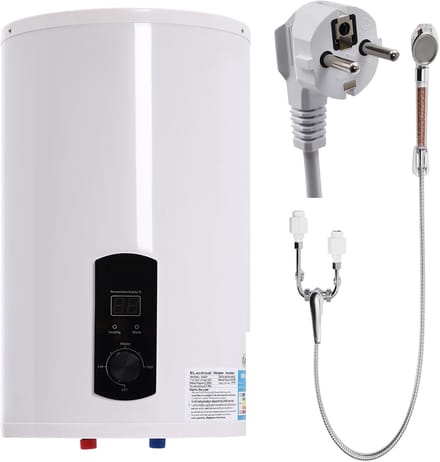 Elektrische Boiler - Warmwaterboiler - Direct Warm Water - Plat Compact Ontwerp - 80 Liter