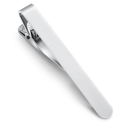 Dasspeld - Stropdas Clip - 53mm - Tie Clip - Zilver