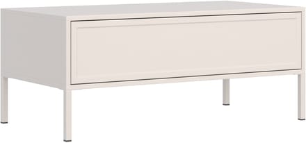 Selsey Velveto - Salontafel met lade, kasjmier, 100x50 cm
