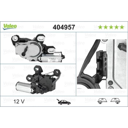 Ruitenwissermotor VALEO 404957