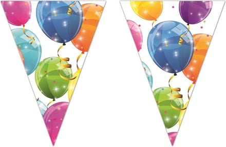 Procos Vlaggenlijn Ballonnen 100 Cm